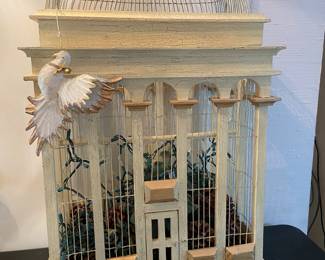 Large Wooden Decorative Bird House 