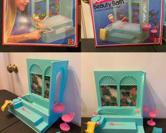 Vintage 1975 Barbie Beauty Bath 9223