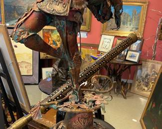 Hy Snell Born in 1919 metal sculpture