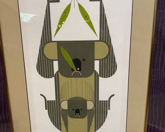 Charlie Harper Cincinnati Artist 1922 to 2007 signed and numbered