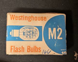 Vintage Westinghouse M2 Flash Bulbs