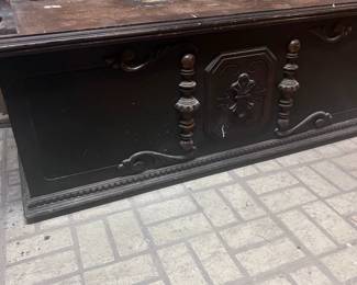 antique chest trunk