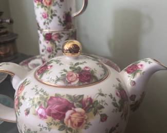 flower teapot