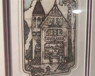 signed Alice Scott Morris numbered The ToyMaker