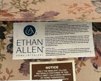 Ethan Allen fine furniture.