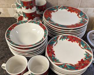 GIBSON Christmas China.