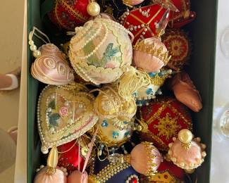 Vintage Christmas ornaments