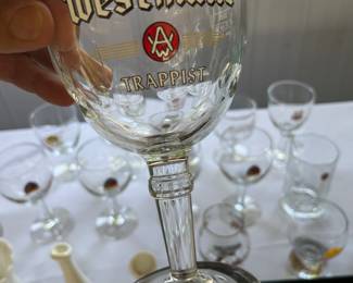 Various beer glasses