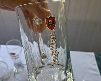 Various beer glasses