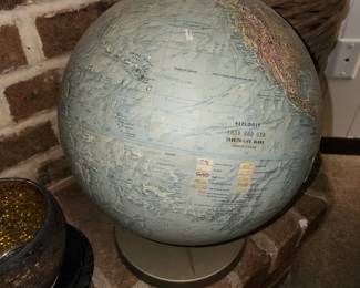 Vintage World Globe