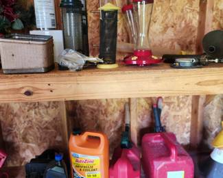 Bird Feeders - Gas Cans - Hand Saws 