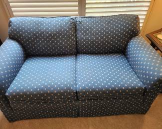 Blue Loveseat Couch