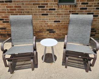 2 Patio Gliders