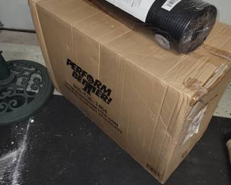 Lots of gym/exercise items