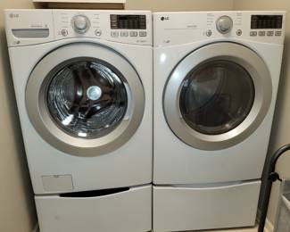 LG washer & dryer