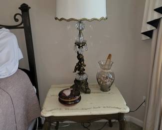 Marble top end tables
