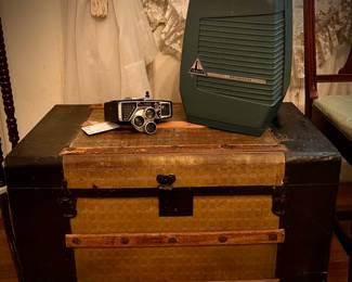 Amazing Trunk ….Brass covering trunk….great shape!