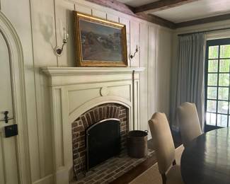 Antique Copper Ash Bucket 