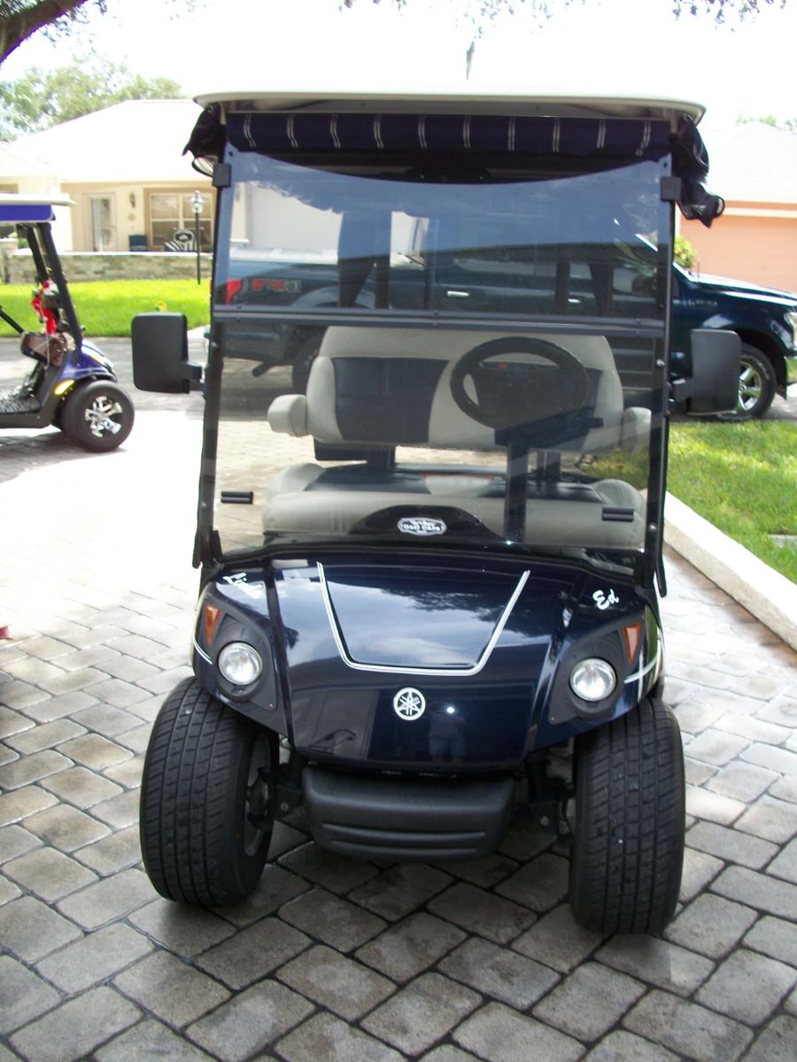 2013 Yamaha Gas Golf Cart - Fuel Injected, AHLA Cart Seats, Carbon Fiber Dash, Very Clean.