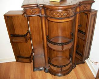 Shown with 2 side doors open and the Center compartment open.