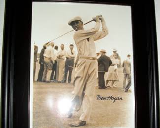 Ben Hogan Framed Photo Print