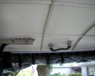 Driver's side grab handle