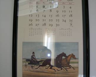 Framed Calendar page