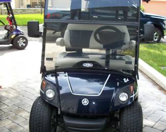 2013 Yamaha Gas Golf Cart - Fuel Injected, AHLA Cart Seats, Carbon Fiber Dash, Very Clean.