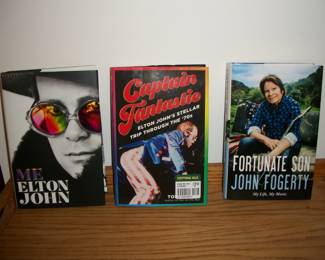 Elton John and John Fogerty Books