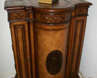 Curved Front Bar Cabinet