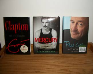 Clapton, Mercury and Collins Books