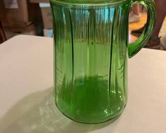 Assortment of Green Depression/Uranium Glass