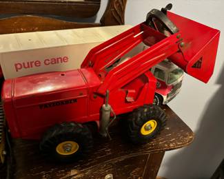 1950s Nylint Hough Payloader Pressed Steel Front Loader Tractor
