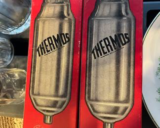 2 Thermos Replacement Filler 21F Half Pint Size Vacuum Ware Bottles 