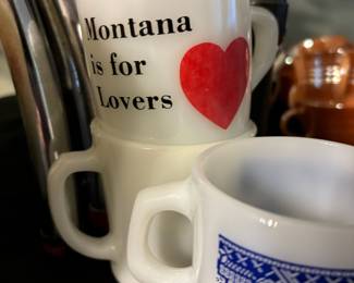 Fire King "Blue Willow" Coffee Mug