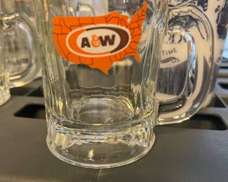  A&W Restaurant Glass Root Beer Mug