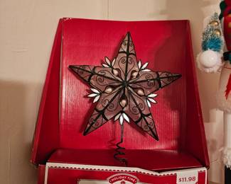 Capiz Tree Topper