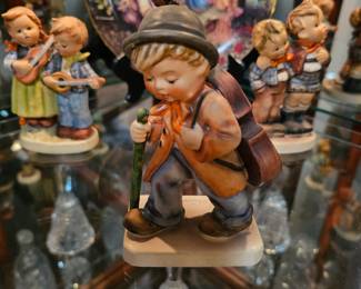 Vintage “Little Cellist” German Boy with Cello Figurine Hummel 