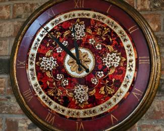 Mandala Style Wall Clock
