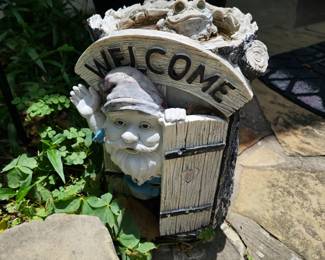 Gnome Yard Art