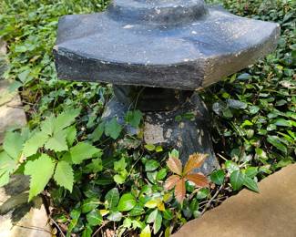 Japanese Concrete Garden Pagoda