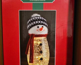 LED Snowman 