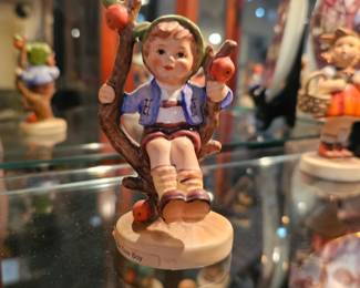 Goebel M.J. Hummel Porcelain Figurine “Apple Tree Boy “