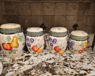 Gibson Fruit Grove Cannisters