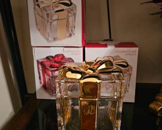 “Celebration” by Mikasa Christmas Present Boxes