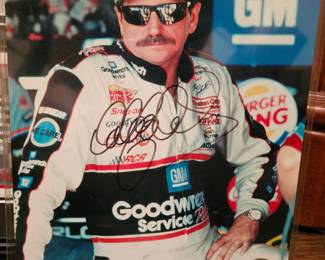Autographed Dale Earnhardt Winston Cup Champion picture