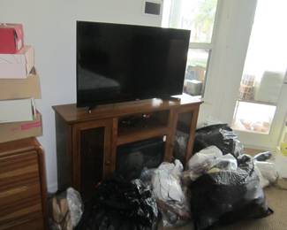 Have  not unpacked these bags of shoes yet