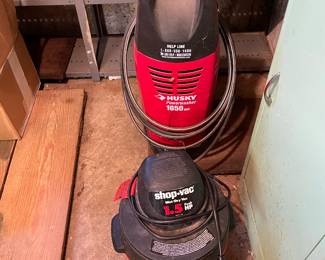 Power washer and shop-vac
