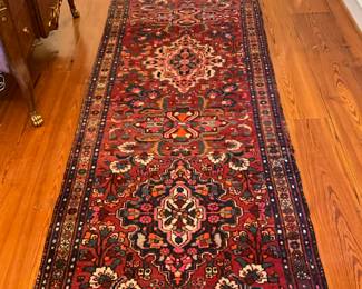 Persian hand knotted runner 3 x 11.5’-$450