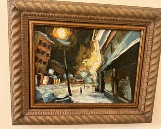 Marc Singer oil Painting $1,200